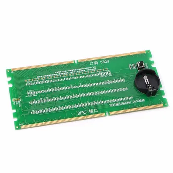 DDR2 ir DDR3 2 in 1 apšviestas Testeris su Šviesos Darbastalio Plokštė Integriniai Grandynai Whosale&Dropship