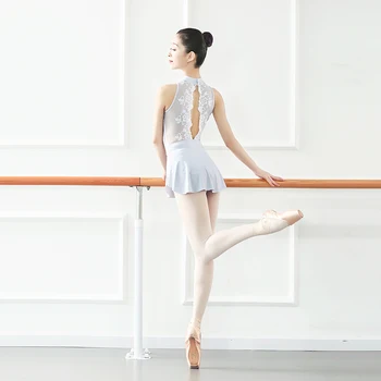 Baleto Sijonas Šokių Sijonas Ballerina Šokių Suknelė Praktikos Traukti Sijonas Dancewear Trumpas, Platus Juostos Moterų Mini Sijonas Leotard