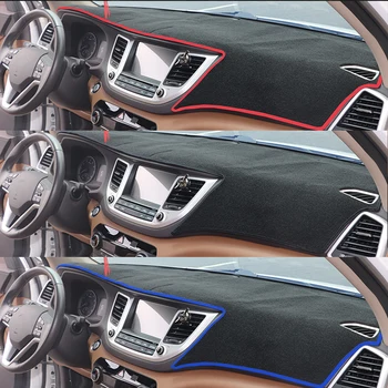 Dvigubo Sluoksnio Automobilių Lipdukai Honda jade 2013 2016-2020 prietaisų Skydelio Dangtelį, Automobilių Reikmenys, Interjero Anti-UV, Automobilių Lipdukai