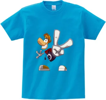 Berniukų ir Mergaičių Animacinių marškinėliai Rayman Legends Nuotykius Žaidimas, Print T-shirt vaikų Juokinga Drabužiai, Vaikiški Įvairių spalvų marškinėliai NN