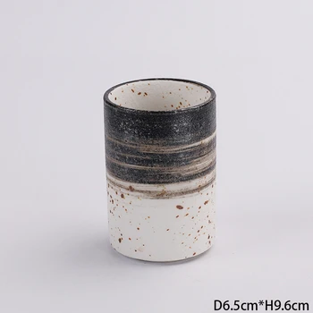 Rankų Darbo Rupi Keramikos Arbatos Puodelio Japonų Stiliaus Vieno Arbatos Meistras Taurės Retro Keramikos Arbatos Dubenėlį Drinkware Namų Dekoro