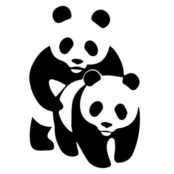 Karšto Parduoti Panda Lytis Asmenybės Lipdukai Automobilio Stilius Vinilo Automobilių Lipdukai Motorcycl Priedai PVC Lipdukai