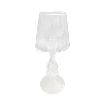 Stiklo Žvakidė Turėtojas Tealight Konteinerio Stovėti Stalo lempų gaubtų Formos Micro Kraštovaizdžio PASIDARYK pats Butelis Žvakidė Laikikliai