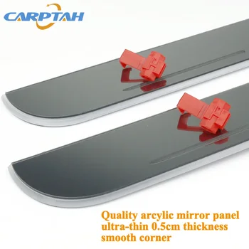 CARPTAH 4PCS Juda LED Šviesos Durų Slenksčio Nusitrinti Plokštė Kelias Dinaminis Streamer Šviesos Hyundai Palisadas 2019 2020 2021