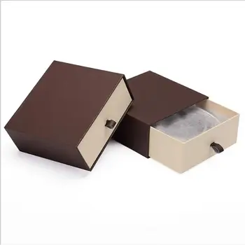 Stalčių tipo pakavimo dėžutė Diržo Pull-out Kartoninė Dėžutė Juoda juosta, Pakavimo Dėžutės, Aukštos kokybės Diržas, Dovanų Dėžutėje
