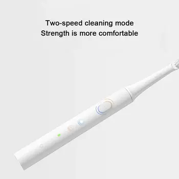 Originalus Xiaomi Mijia T100 Smart Sonic Elektriniai dantų Šepetėlis 2 Greitis Xiaomi IPX7 atsparus Vandeniui Sonic dantų šepetėlį Balinimo priemonės, Burnos Priežiūros