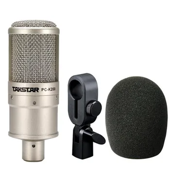 Takstar PC-K200 Mikrofonas Platus dažnių diapazonas diapazonas/didelio jautrumo naudoti Įrašymo/transliavimo/apie-etapo veiklos