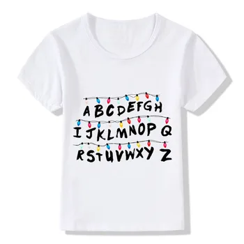 Vaikų Mados Svetimas Viskas Bus Pranešimą Dizaino T-Shirt, Vaikams, Kūdikių Raudonas Logotipas Drabužiai Berniukams, Mergaitėms, Vasaros Viršūnes Tees