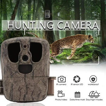 20MP 1080P Medžioklės Kamera, S300 Laukinių Priežiūros Wildcamera Naktį Versija Gyvūnijos Skautų Takas Kameros Spąstus Miške Fotoaparatas