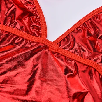 1Pcs Karšto Pardavimo Moterų Minkštas Sintetinės odos lingerie sexy pižamą egzotiškų drabužių Kelnaitės Dovanos moterims, 2 Spalvų