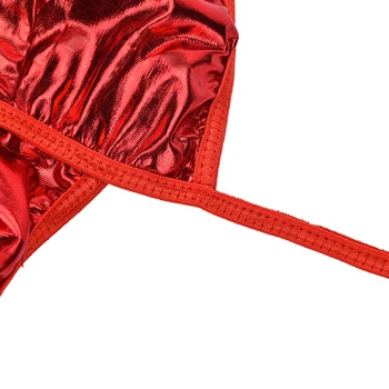 1Pcs Karšto Pardavimo Moterų Minkštas Sintetinės odos lingerie sexy pižamą egzotiškų drabužių Kelnaitės Dovanos moterims, 2 Spalvų