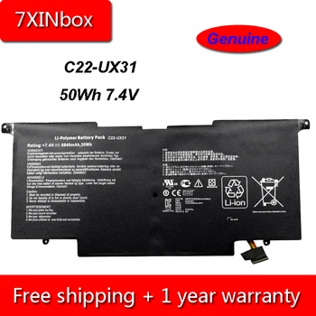 7XINbox 50Wh 6840mAh 7.4 V Originali C22-UX31 C22-UX31 C23-UX31 Nešiojamas Baterija ASUS ZenBook UX31 UX31A Ultrabook UX31E Serija
