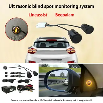 Automobilių aklojoje Veidrodžių Radarų Aptikimo Sistema BSM Mikrobangų nematymo Stebėjimo Asistentas Automobilių Vairavimo Saugumui, Automobilių Reikmenys