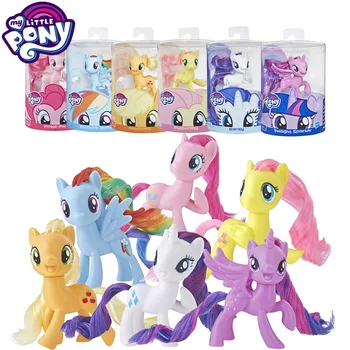 Originalus prekių Mano Mažai Pony Žaislai, Draugystė, Magic Rainbow Pinkie Modelis Žaislas Mažai Kūdikio Gimtadienio Dovana Mergina Bonecas
