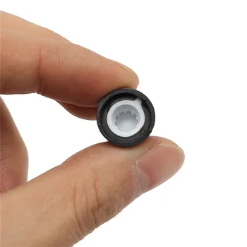 50Pcs/daug 6mm Veleno Skylę Dia Plastikinių Srieginių objektyvų žiedą Potenciometro Rankenėlės Kepurės