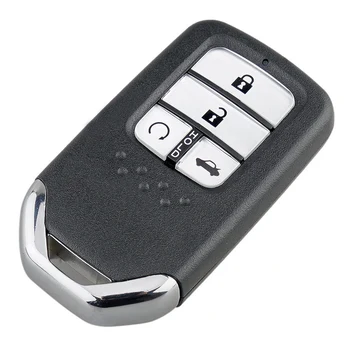 Automobilio Smart Remote Key 4 Mygtukai 43Hz ID47 Chip Tinka Honda Civic-2017
