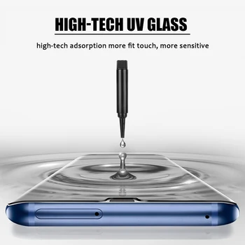 UV Klijai Visiškai Klijai Grūdintas Stiklas Xiaomi Mi Note10 Pro CC9 Pro Visiškai Padengti UV Nano Stiklo xiaomi note10 note10 pro cc9 pro