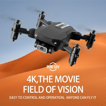 KaKBeir drone 4k HD plataus kampo kamera, wifi fpv drone aukštis išlaikyti drone su kamera mini drone vaizdo live rc quadcopter dron