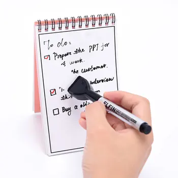 Elfinbook Spiralės Mini Smart Daugkartinio naudojimo Sąsiuvinis Sketchbook Memo Knygos Trinkelėmis Notepad Piešimo, Tapybos, kaip Rocketbook