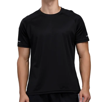 Naujas Prekės ženklo Drabužių Fitness Bėgimo Marškinėliai Vyrams, O-kaklo T-shirt Atsparumą Kultūrizmo Sporto Marškinėliai Topai Gimnastikos Vyrų Marškinėliai