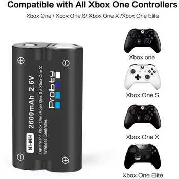 2600mAh Xbox Vieno Akumuliatoriaus Pakeitimas + LCD Dual USB Kroviklis skirtas Xbox Vienas / Xbox Vieną S/Xbox One X/Xbox Serijos X/S Gamepads