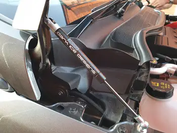 Amortizatoriaus skirtas Ford Fiesta MK8 2017-2020 Auto Priekinio Kapoto Kapoto Keisti Dujų Traukes Amortizatorius Liftas Paramos Šoko Priedai Absorberio