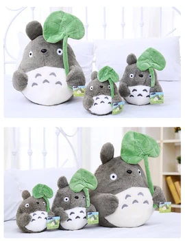 20-50cm Lotus Lapų Totoro Įdaryti Pliušinis Žaislas Gyvūnų Lėlės Katė Mergina Vaikas Kawaii Mielas Dovana Metu Gera Kokybė, Greitas Pristatymas