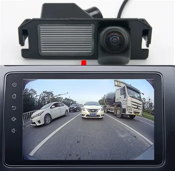 HAINAUT 1080P Fisheye Kamera Grįžtamieji automobilių Stovėjimo aikštelė, Automobilio Galinio vaizdo Kamera ForKia Siela. 2016 m. 2017 ForHyundai Rohens Solaris Genesis Coupe I30