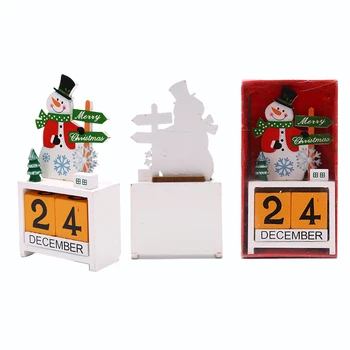 Nauji Metai 2020 Metai Linksmų Kalėdų Dekoracijas Namams Kalėdų Mini Mediniai Kalendorius Kalėdų Ornamentu Namų Puošybai Amatų Dovana