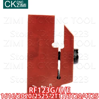 RF123 G H E 1616 2020 2525 - 2T17 3T20 4T25 Tekinimo įrankis drožimo turėtojas CNC tekinimo staklių įrankių laikiklis staklių laikiklis N123 G H E 2