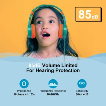 Vaikai Ausinės Su Mikrofonu Muzikos Ausinės Vaikų Ausines Pamokas Vaizdo Mokymo Stereo Bass Mergaitė Berniukas Laisvų Rankų Įranga