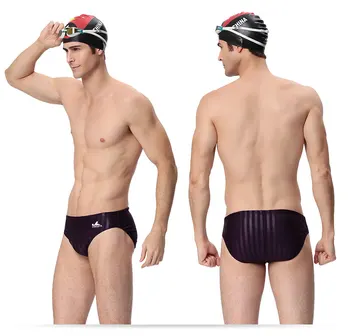 Yingfa 9802 vyriškos maudymosi glaudės vyrams, maudymosi kostiumėliai, patogiai, greitai džiūstantys anti-chloro apatinės kelnės vyriškos maudymosi kostiumėlį