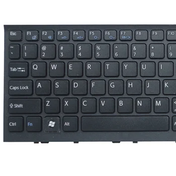 GZEELE Naujas JAV Nešiojamojo kompiuterio Klaviatūra Sony VPC-EH VPCEH 148970811 AEHK1U00010 V116646E PKG-71811L PKG-71811W anglų juoda