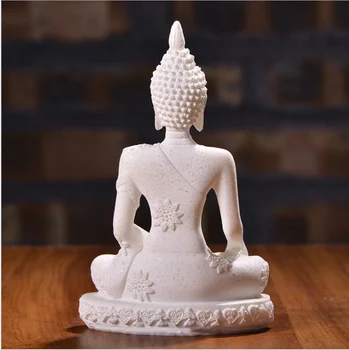 Smiltainio Budos skulptūra apdaila aukštos kokybės kūrybos darbalaukio namų dekoro mini Budos statula nemokamas pristatymas