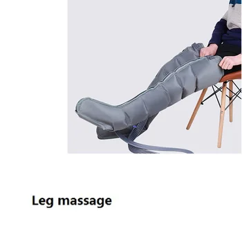 Oro Suspaudimo Massager Su 6 Pagalvėlių Pilvo ir Kojų Masažas Kraujo Cirkuliacijos Siurblio Wrap Nustatyti Slėgio Terapija