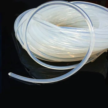 Aišku, silikono gumos juostelės turas dia kieto 1 2 3 4 5 `10 12 mm, LED šviesos lauko purškimas reklamos audinio šviesos dėžutės