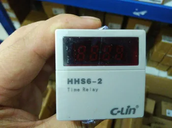 Nauja versija HHS6N-2 pakeisti, C-Lin HHS6-2 DH48S-2Z Laiko Rėlę AC380V AC220V 24v 12v 110v