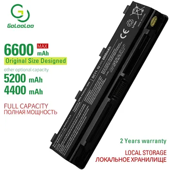 Golooloo 11.1 V 6cells nešiojamas baterija Toshiba Satellite Pro C800 C800D C805 C840 C845 C850 C855 C870 C875 L800 L805 L830 L835