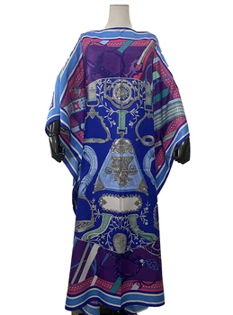 LS-kaftan populiarus Vasaros Prarasti Afrikos Moterų Bohemijos Šilko kaftan maxi suknelės الأوروبية الملابس Tradicinį Ramadano ilga suknelė