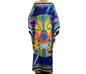 LS-kaftan populiarus Vasaros Prarasti Afrikos Moterų Bohemijos Šilko kaftan maxi suknelės الأوروبية الملابس Tradicinį Ramadano ilga suknelė