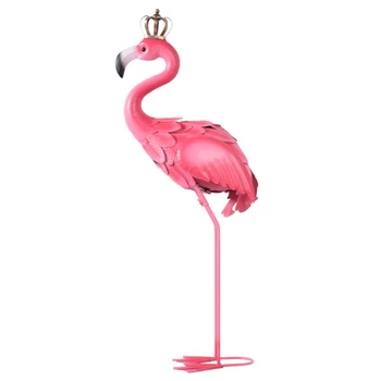 Skatinimas Pardavimo Šalies Apdaila Metalo Flamingo Prop apdailos Sodo Kraštovaizdžio puošmena Ornamentu Vestuves Apdaila