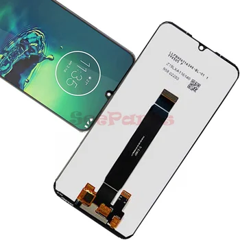 Lcd Motorola E6 Plius LCD e6 Žaisti Ekranas Touch Screen Digiziter Asamblėjos E6 Lcd Moto E6 Plius E6s Lcd Ekranas