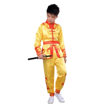 Didmeninė tradicinę kinų Wushu kostiumas būgno kung fu vienodų drabužių kovos menų vienodas Kinų kariai pratybų kostiumas