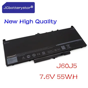 JCbatterystar Nauji Aukštos Kokybės J60J5 Pakeitimo Nešiojamas Baterija Dell Latitude E7270 E7470 J60J5 R1V85 MC34Y 242WD 7.6 V 55Wh