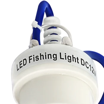 12V 140W 200W 300W 400W LED Nardymo Šviesos 10000 Liumenų Povandeninis Žvejyba dega Crappie