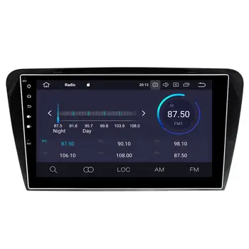 Automobilio Multimedijos Grotuvas 1 Din DVD Automotivo Android 9.1 Už Skoda/Octavia-2019 GPS Quad Core RAM 2G ROM 16 GB Radijo galvos vienetas