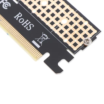 M. 2 NVMe SSD NGFF, kad PCIE 3.0 X16 Adapteris Klavišą M Interface Card FULL SPEED