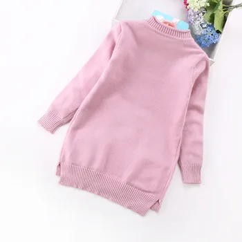 2020 m. naujas didelis mergaičių megztiniai 6-14years vaikų drabužių mergaičių megztiniai 88215