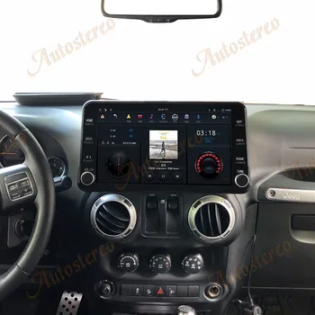 Android 9.0 Tesla Ekrano Ir Automobilio prietaisų Skydelio LCD Už Jeep Wrangler 3 JK 2010-2017 Auto Priemone Headunit Radijas Stereo Daugiaformačių