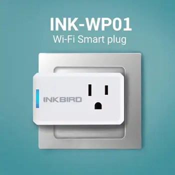 Inkbird APP Nuotolinio Valdymo RAŠALO WP01 Smart Wi-Fi Kištukas su Laikmačio Funkcija , Veikia su Alexa Echo ir 